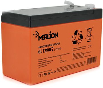 Акумуляторна батарея MERLION GL1290F2 12 V 9 Ah (GL1290F2 GEL)