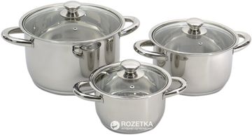 Набір посуду BergHOFF Vision Premium з 6 предметів (1106030)