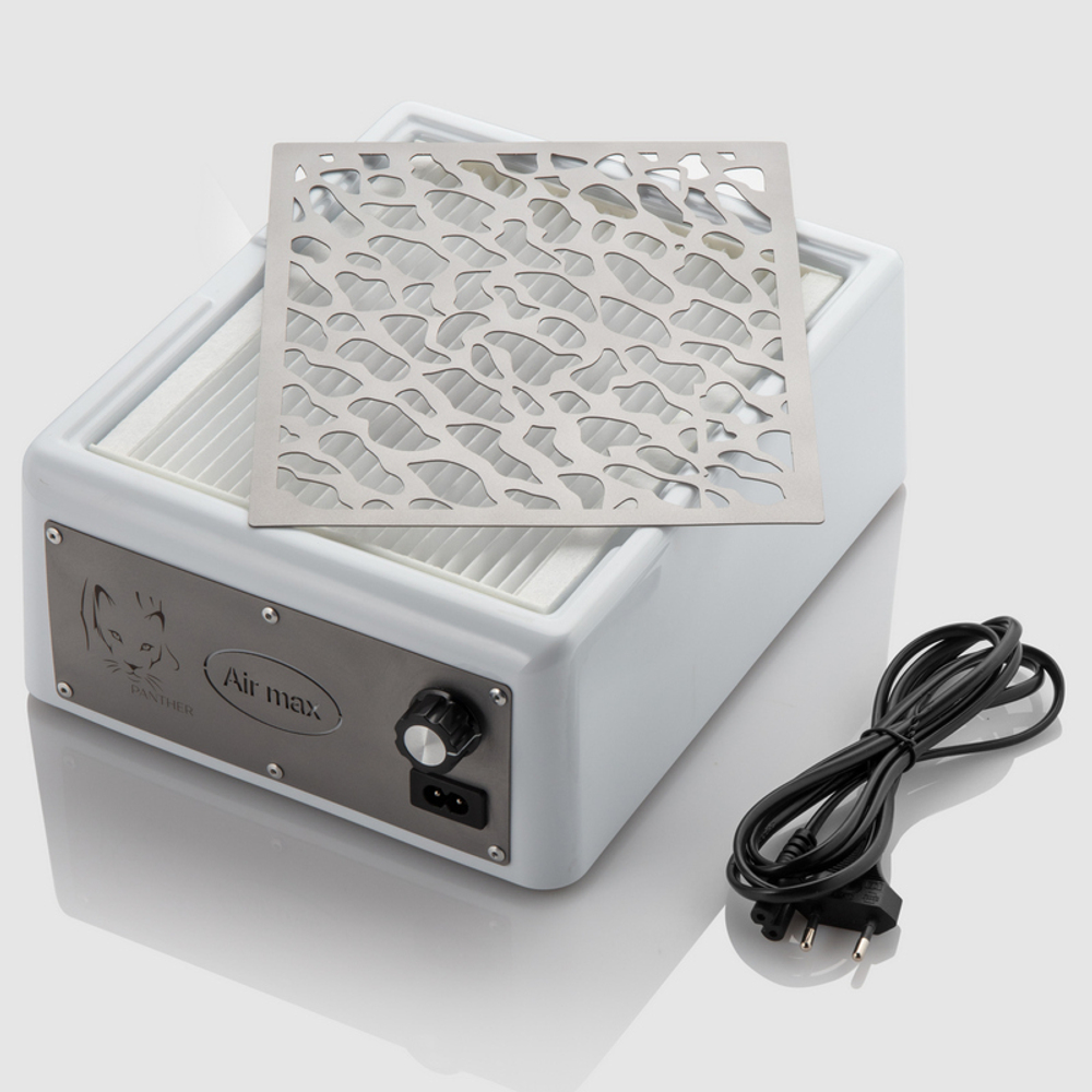 Настольная вытяжка с фильтром Air Max Panther белая silver