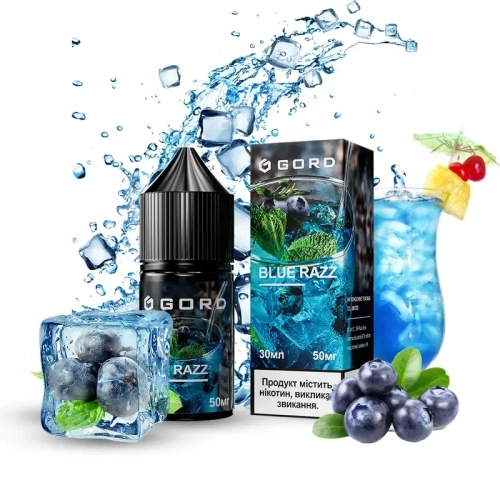 Сольова Рідина Gord Blue Razz (Горд Блакитний Лимонад) 30ml 50mg