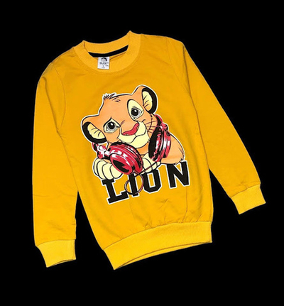 Світшот "Lion", двунитка ТМ "DJW" (110 см)