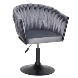 Парикмахерское кресло Lolita Black на диске