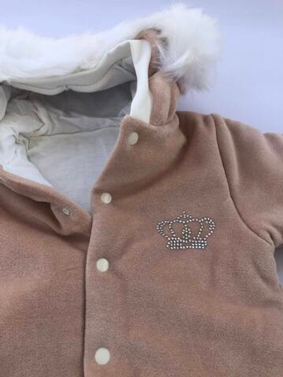 Комбінезон з капюшоном "Шанель", велюр ТМ "Happy ТОТ"