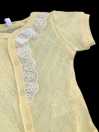 Боді-футболка "Сонечко", рібана ажур ТМ "Yeeha"