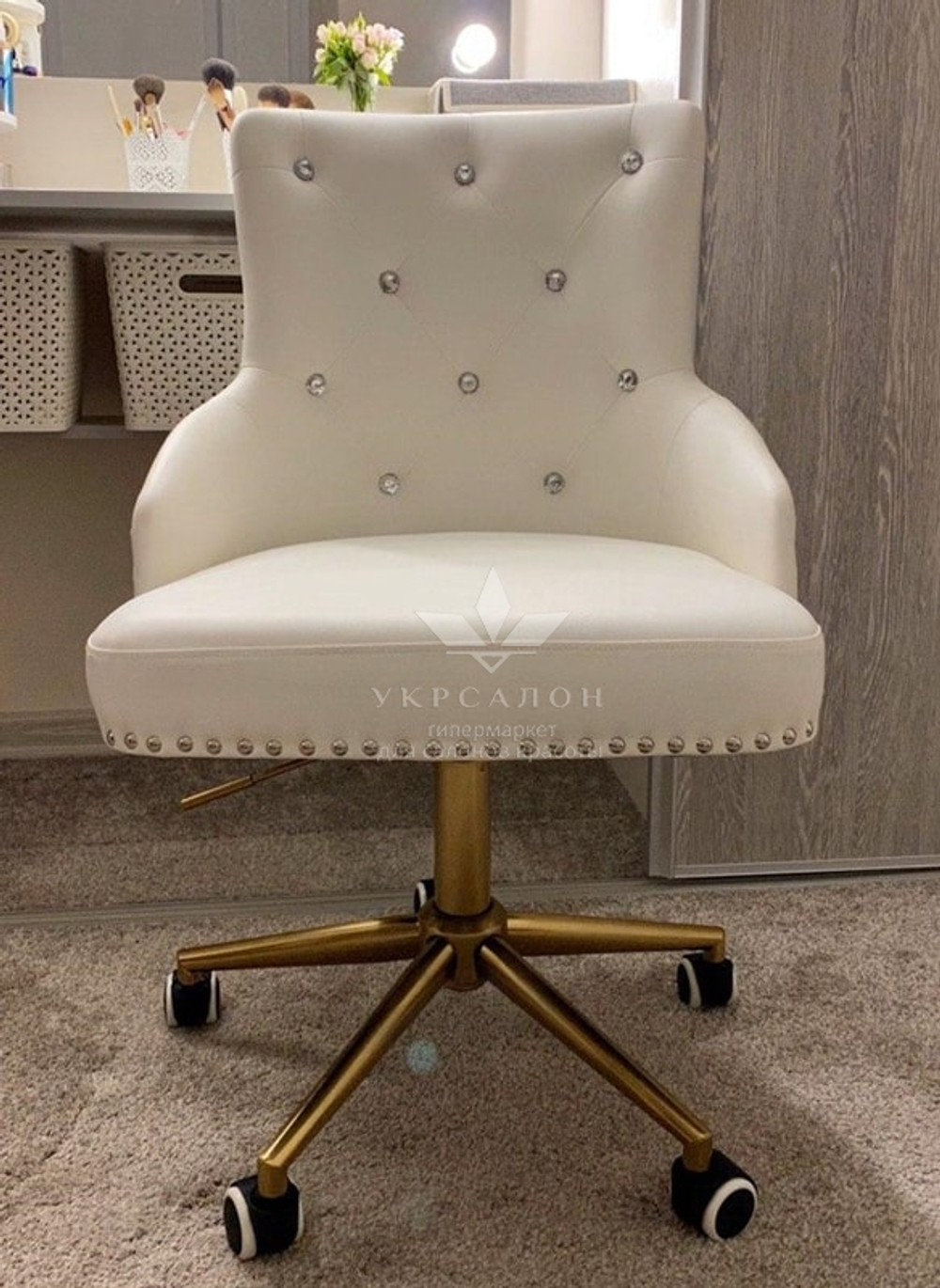 Стільчик майстра Ice Diamant gold