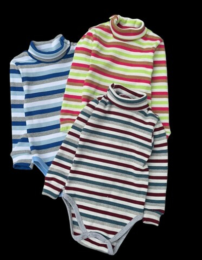 Боді-водолазка, рубчик з начосом ТМ "Пташка"