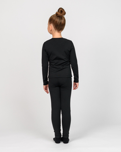 Термобілизна для дівчинки чорна (арт. 5722400303)