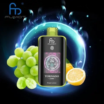 RandM Tornado 25000 - Grape Lemon 5%