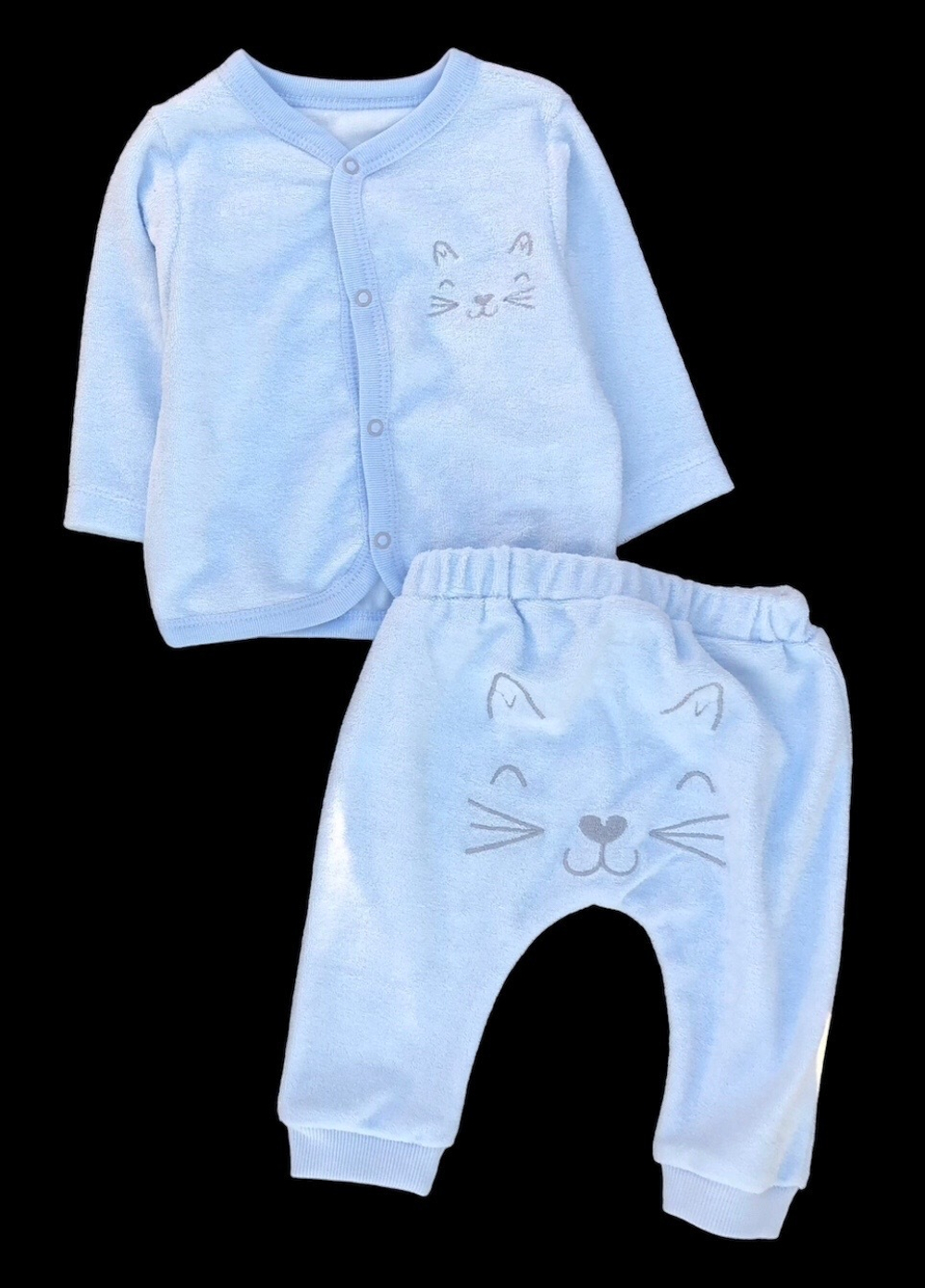 Костюм 2в1: кофта, штани "Котик", махра ТМ "Bebetto"