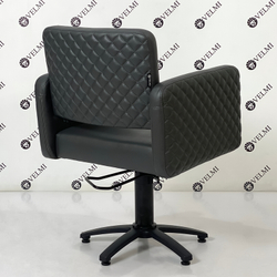 Комплект парикмахерской мебели Polo Premium Lux Black на пятилучье