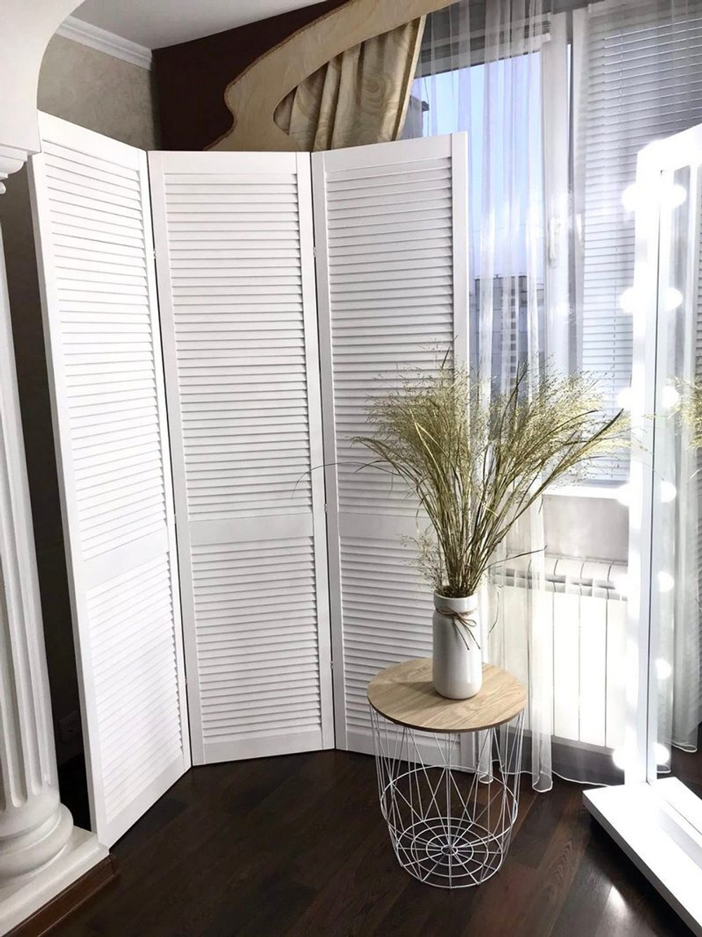 Ширма жалюзі біла