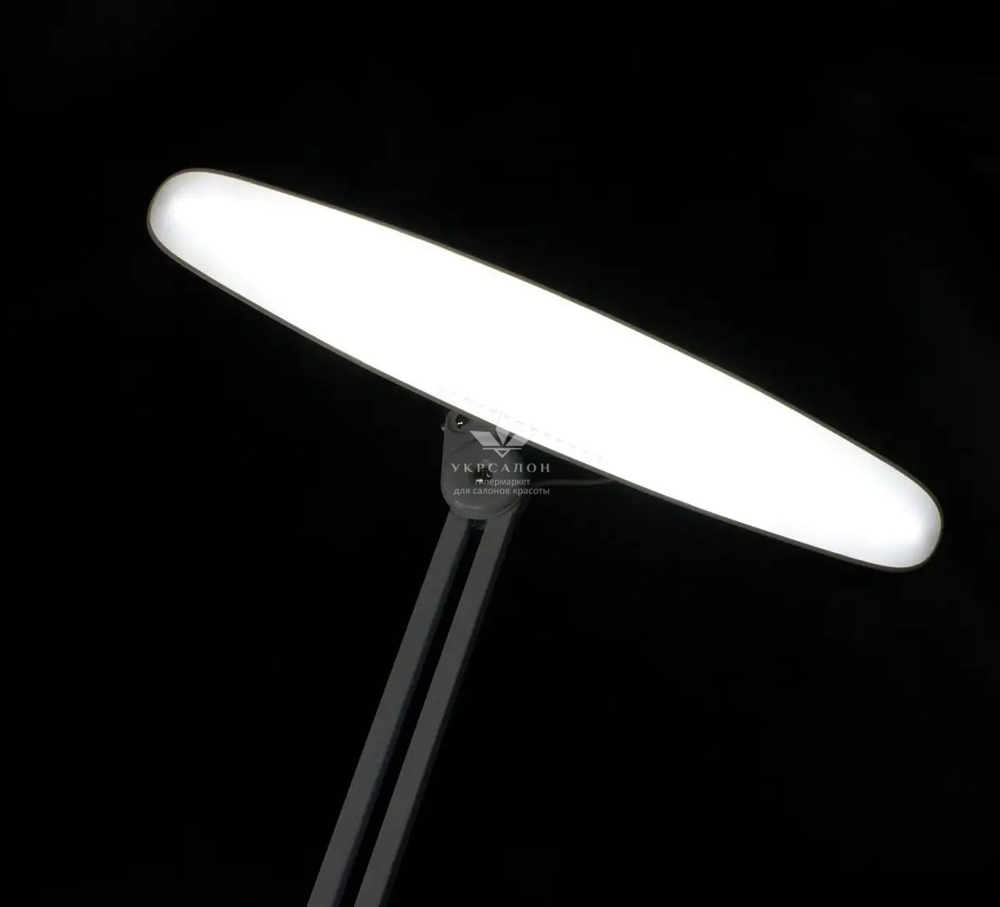 Настільна світлодіодна безтіньова лампа Global Fashion 9501, 24 Вт, біла