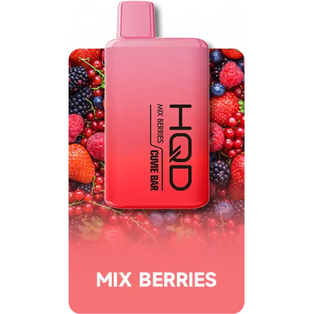 HQD Cuvie 7000 Mix Berries 5%