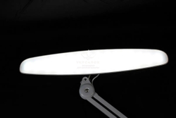 Настільна світлодіодна безтіньова Led лампа на струбціні Starlet 9501, 24 Вт, біла