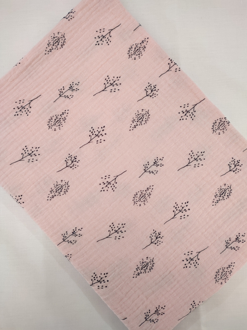 Пеленка муслиновая жатая двухслойная