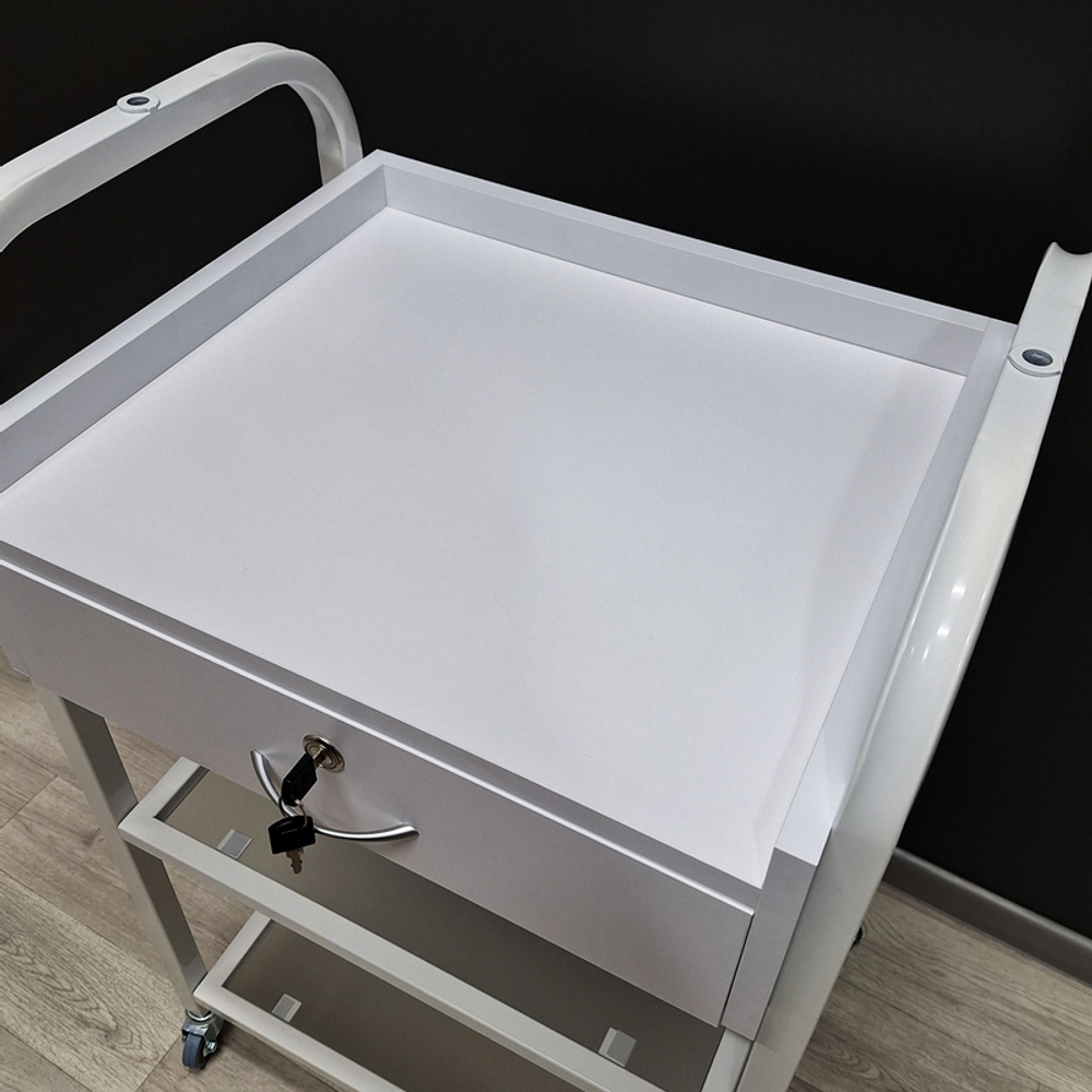 Косметологічний візок R-9 білий