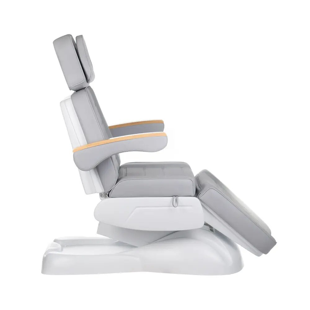 Косметологическая электрическая кушетка Lux BW-273B (3 мотора), светло-серый