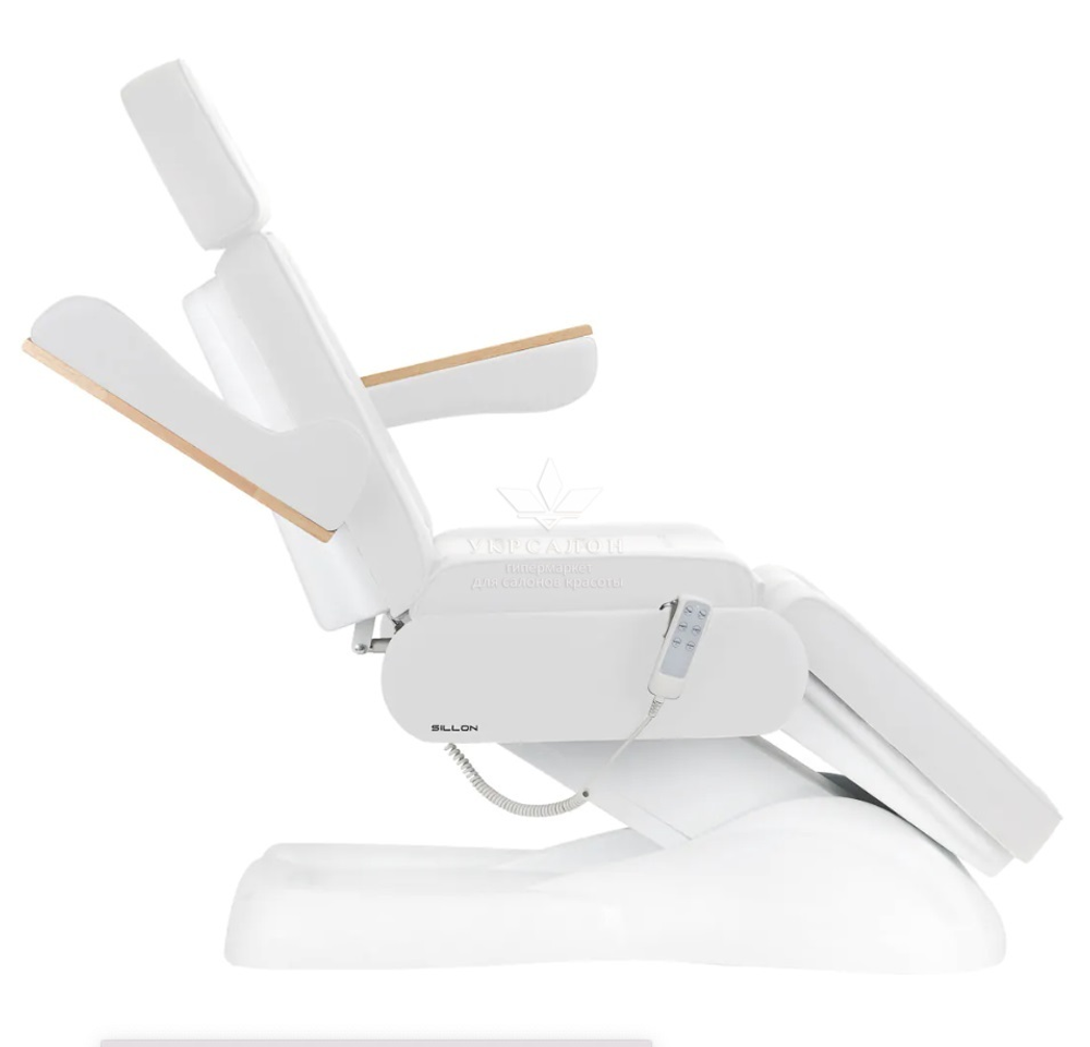 Косметологічна електрична кушетка Sillon Lux 273B (3 мотори), white