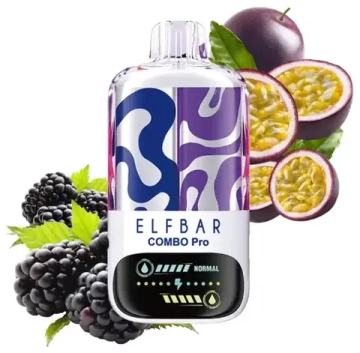 Elf Bar Combo Pro 30000 - Blackberry / Passion Fruit (5%)
