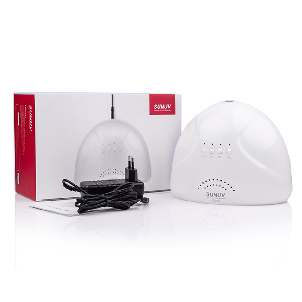 Лампа для манікюру LED+UV Sun One, нового покоління із кварцовими діодами, 48W (оригінал)