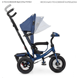Детский трехколесный велосипед Turbo Trike M 3115HA Лен