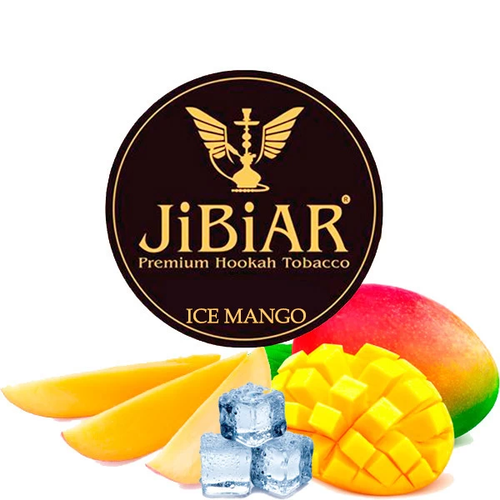 Табак Jibiar Ice Mango (Джибиар Лед Манго) 100g (срок годности истек)
