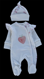 Чоловічок із шапочкою "Полуничка", інтерлок ТМ"Happy ТoТ"