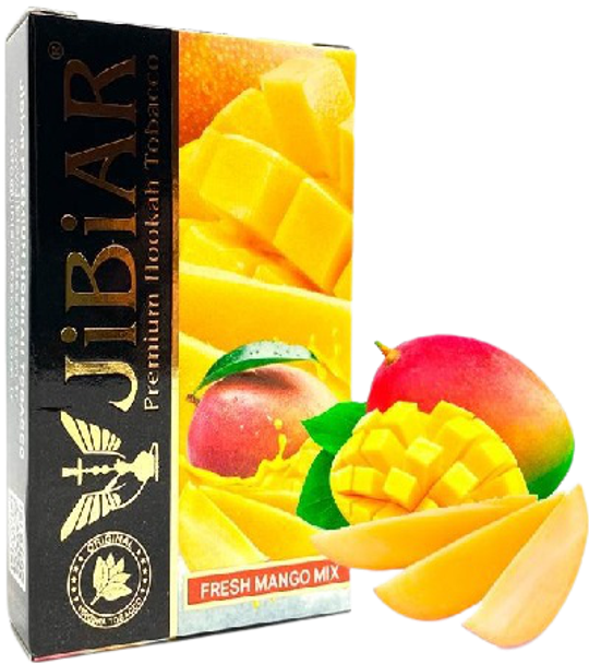 Табак Jibiar Fresh mango mix (Джибиар Свежий Манго Микс) 50г