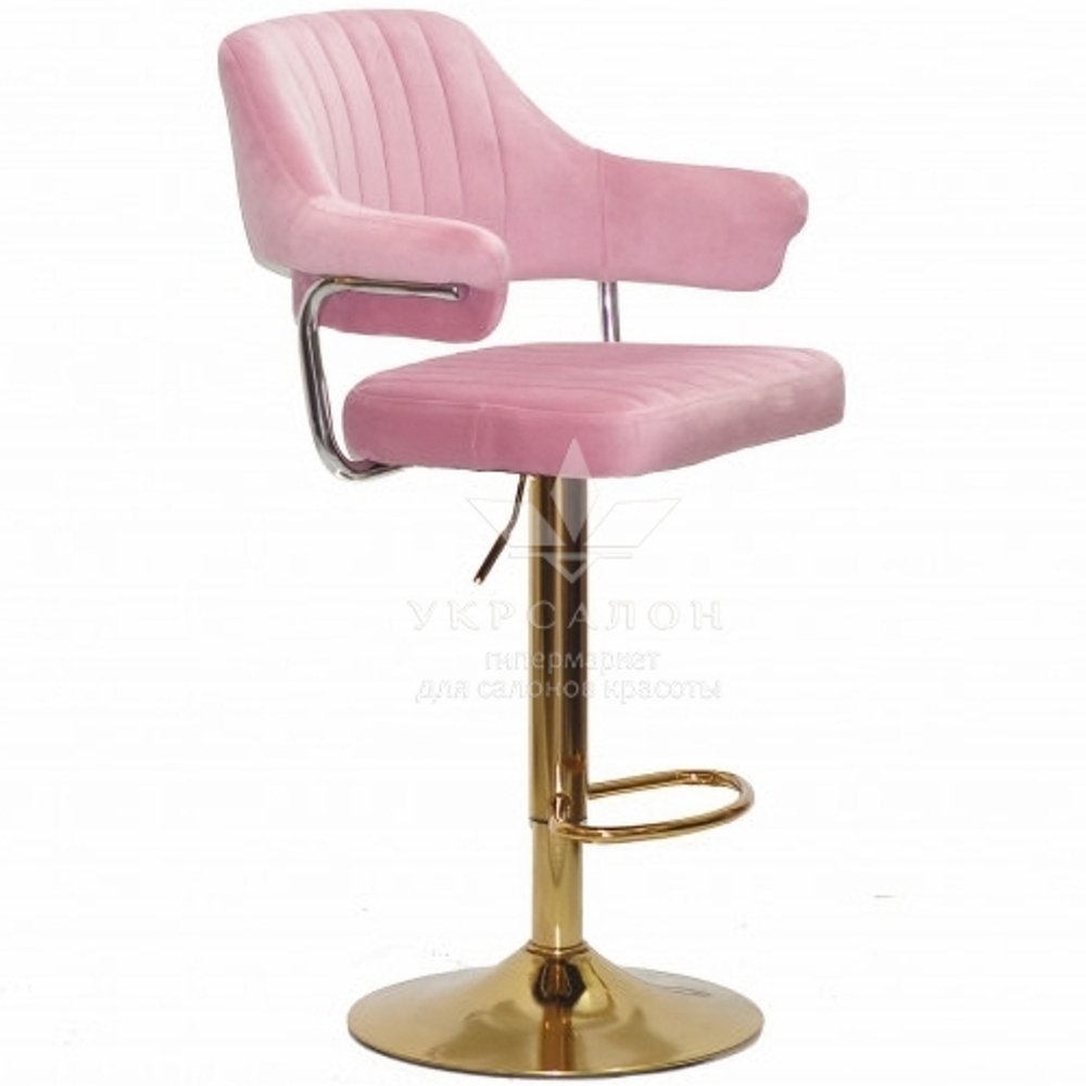 Стільчик для візажу Jef velor Gold