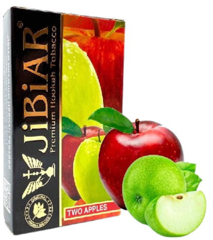 Табак Jibiar Two Apple (Джибиар Двойное Яблоко) 50г