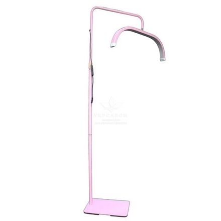 Безтіньова Led лампа для бьюті майстра Smart Moon Light HD-M6X-2, 50 Вт, рожева