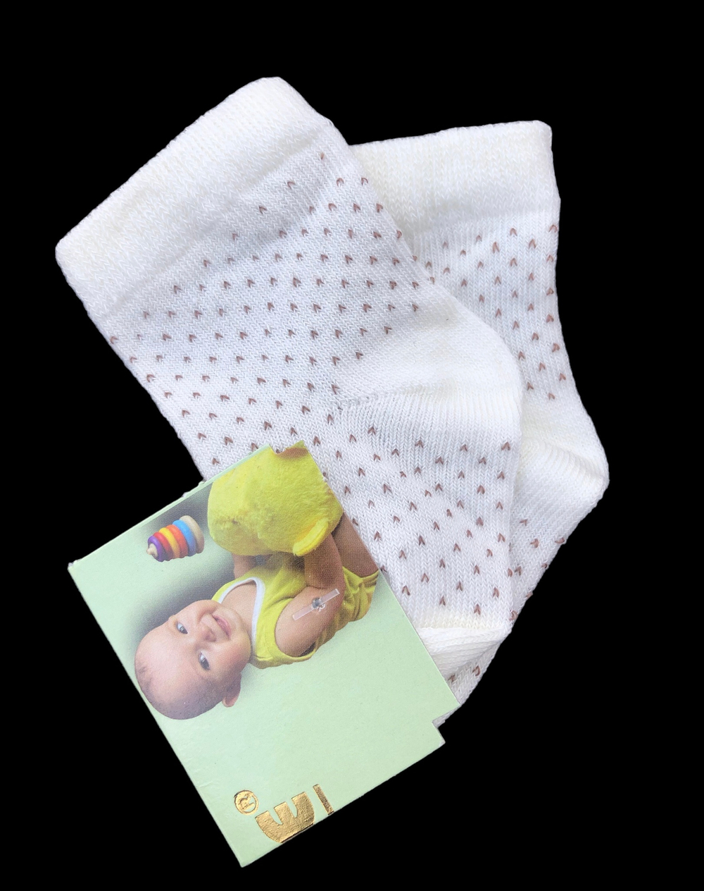 Шкарпетки "Краплинка", котон ТМ "Karatepe socks" (0-6 міс)