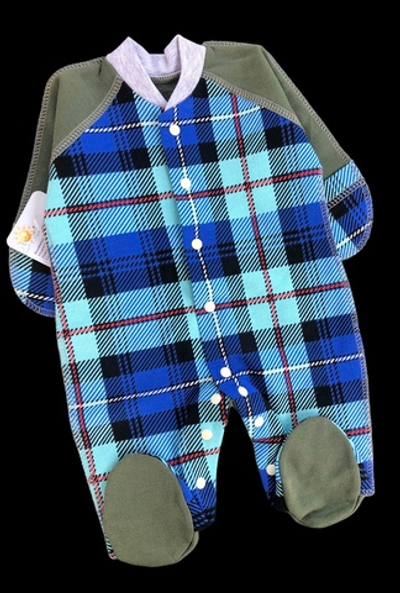 Чоловічок "Принт", футер ТМ "Happy TOT" (50 см)