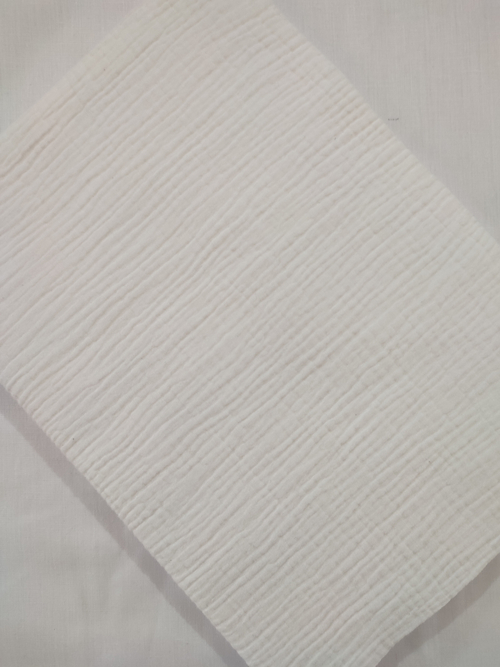 Пеленка муслиновая жатая двухслойная