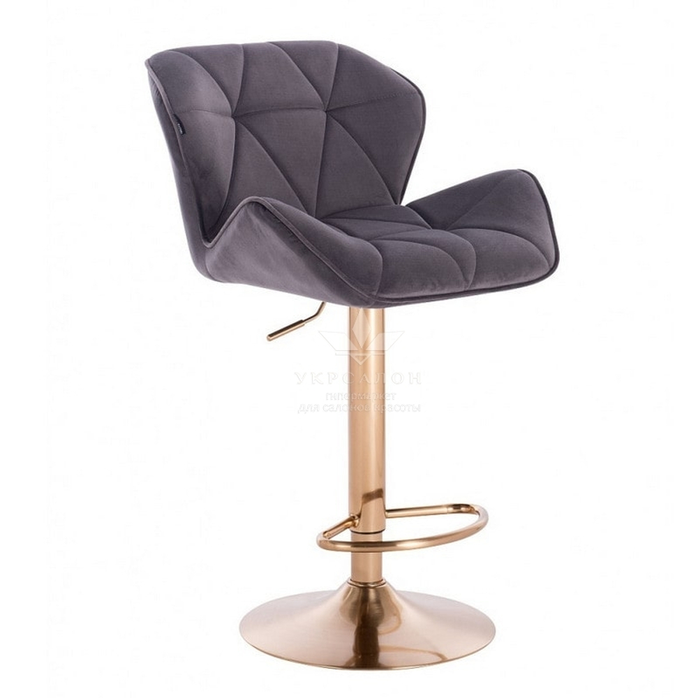 Стільчик для візажу Paris Velor gold