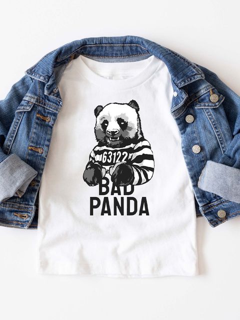 Футболка дитяча біла Bad Panda Love&Live