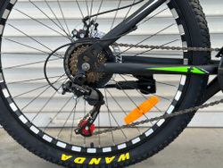 Велосипед горный подростковый 24 дюйма Toprider 611 оборудование Shimano