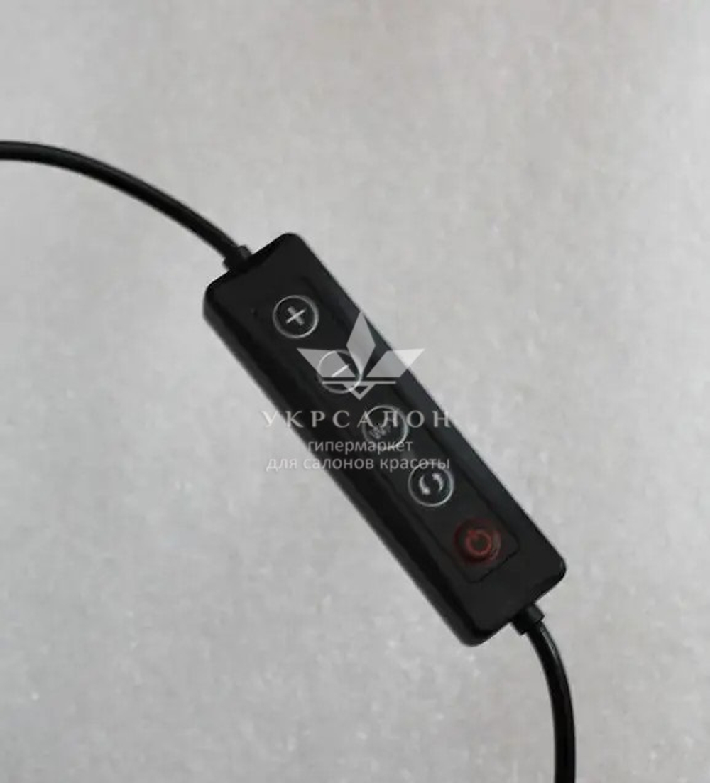 Настольная светодиодная бестеневая Led лампа на струбцине Starlet 9501, 24 Вт, черная