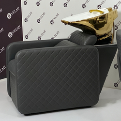 Комплект парикмахерской мебели Polo Premium Lux Gold на квадрате
