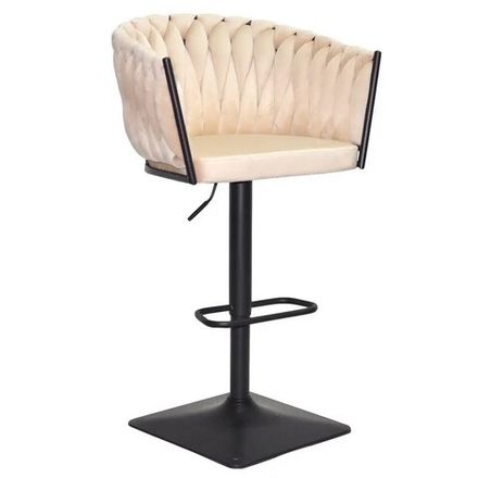 Стульчик для визажа Lolita Velor Black