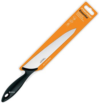 Кухонний ніж Fiskars Essential універсальний 21 см Black (1023776)