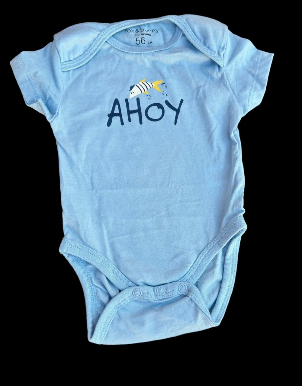 Боді-футболка "Ahoy", бавовна "SinSay" (56 см)
