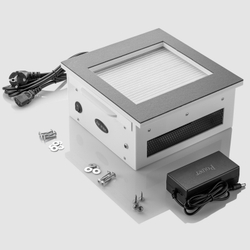 Встраиваемая вытяжка с фильтром Air Max VF12 Plus нержавейка белая