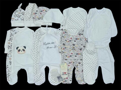 Гарний набір одягу для новонародженого малюка, якісний одяг для немовлят, теплий демісезон (осінь, весна), зріст 56 см, бавовна