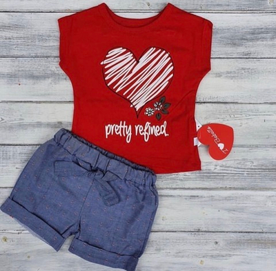 Костюм 2в1: футболка, шорти, бавовна ТМ "Bebetto"