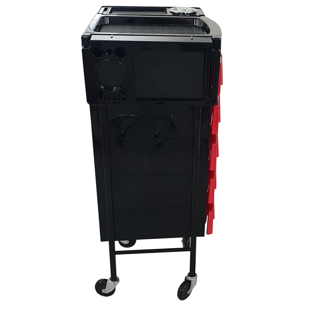 Парикмахерская тележка Pomocnik DUO Red