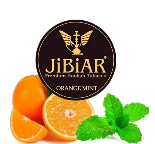 Табак Jibiar Orange Mint (Джибиар Апельсин Мята) 100g (срок годности истек)