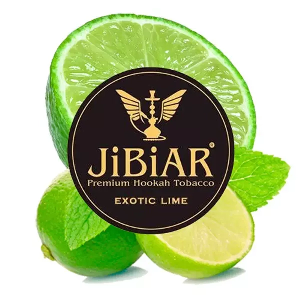 Купить табак Jibiar Exotic Lime (Джибиар Экзотик Лайм) выгодно с быстрой доставкой