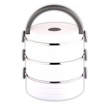 Ланч-бокс 1,8л. 3 попер. Peterhof PH-12425-18 white