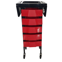 Парикмахерская тележка Pomocnik DUO Red